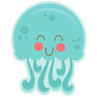 animals & Jellyfish free transparent png image.