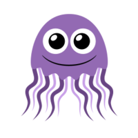 animals & Jellyfish free transparent png image.