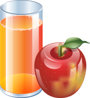 fruits & Juice free transparent png image.