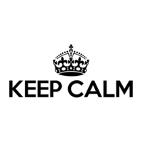 words phrases & Keep Calm free transparent png image.