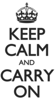 words phrases & Keep Calm free transparent png image.