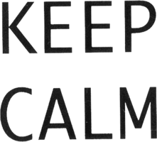 words phrases & keep calm free transparent png image.