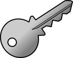 objects & Key free transparent png image.