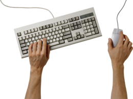 electronics & Keyboard free transparent png image.