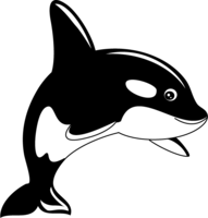 animals & Killer whale free transparent png image.