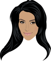 celebrities & Kim Kardashian free transparent png image.