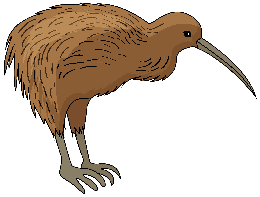 animals&Kiwi bird png image.