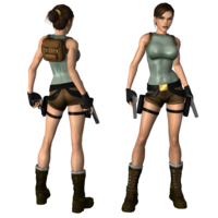 heroes & lara croft free transparent png image.