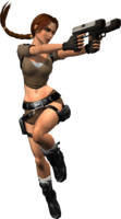 heroes & Lara Croft free transparent png image.