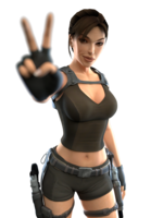 heroes & lara croft free transparent png image.