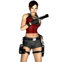 heroes & Lara Croft free transparent png image.