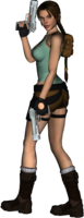 heroes & Lara Croft free transparent png image.