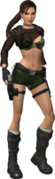 heroes & Lara Croft free transparent png image.