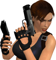 heroes & Lara Croft free transparent png image.