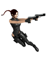 heroes & lara croft free transparent png image.