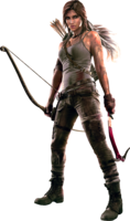 heroes & lara croft free transparent png image.