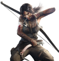 heroes & lara croft free transparent png image.