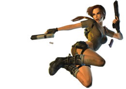 heroes & lara croft free transparent png image.