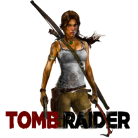 heroes & Lara Croft free transparent png image.