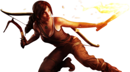 heroes & lara croft free transparent png image.