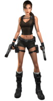 heroes & lara croft free transparent png image.