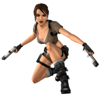 heroes & Lara Croft free transparent png image.