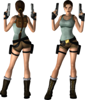 heroes & Lara Croft free transparent png image.