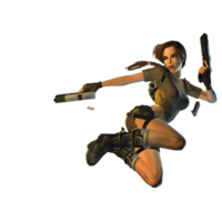 heroes & lara croft free transparent png image.