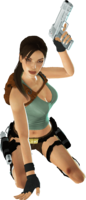 heroes & Lara Croft free transparent png image.