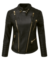 clothing & leather jacket free transparent png image.