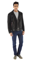 clothing & leather jacket free transparent png image.