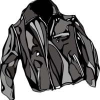 clothing & leather jacket free transparent png image.