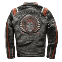 clothing & Leather jacket free transparent png image.