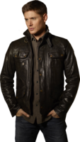 clothing & leather jacket free transparent png image.