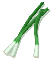 vegetables & Leek free transparent png image.