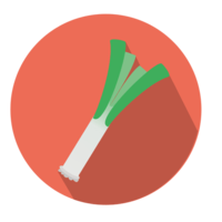 vegetables & Leek free transparent png image.