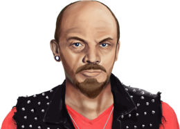 celebrities & Lenin free transparent png image.