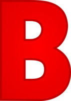 alphabet & B free transparent png image.