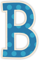 alphabet & B free transparent png image.