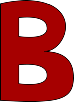 alphabet & B free transparent png image.