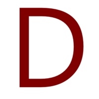 alphabet & D free transparent png image.