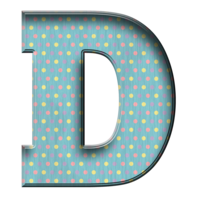 alphabet & D free transparent png image.