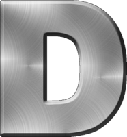 alphabet & D free transparent png image.