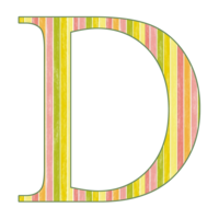 alphabet & D free transparent png image.