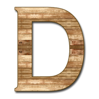 alphabet & D free transparent png image.