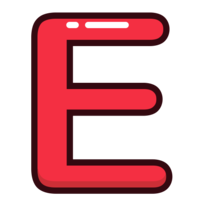 alphabet & E free transparent png image.