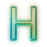 alphabet & H free transparent png image.