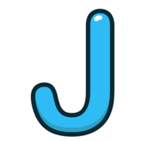 alphabet & J free transparent png image.