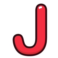 alphabet & J free transparent png image.