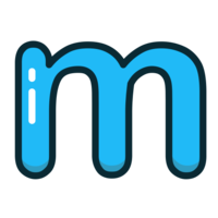 alphabet & M free transparent png image.